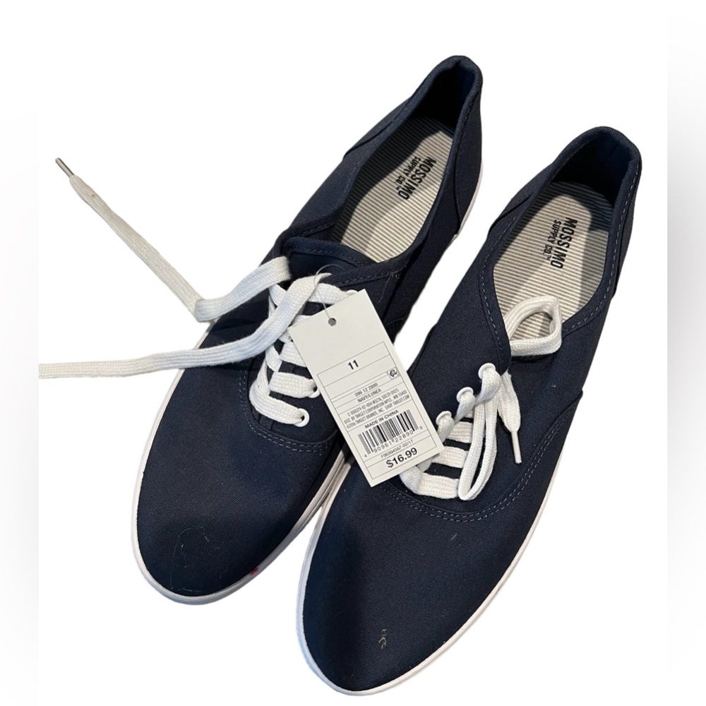 Mossimo Supply Co. Navy and White Sneakers